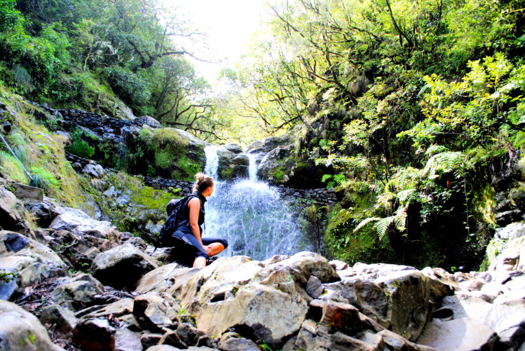 Waterfall in Madeira