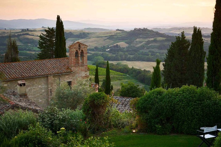 Landscape in the South of Tuscany