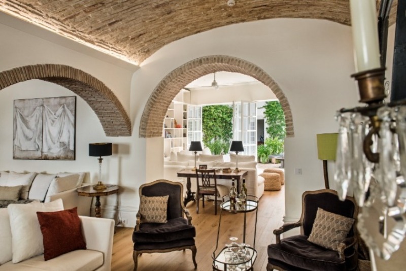 Interior views of Casa Fuzetta