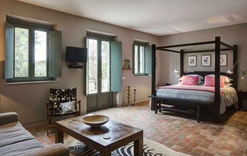 Interior view of luxury suite