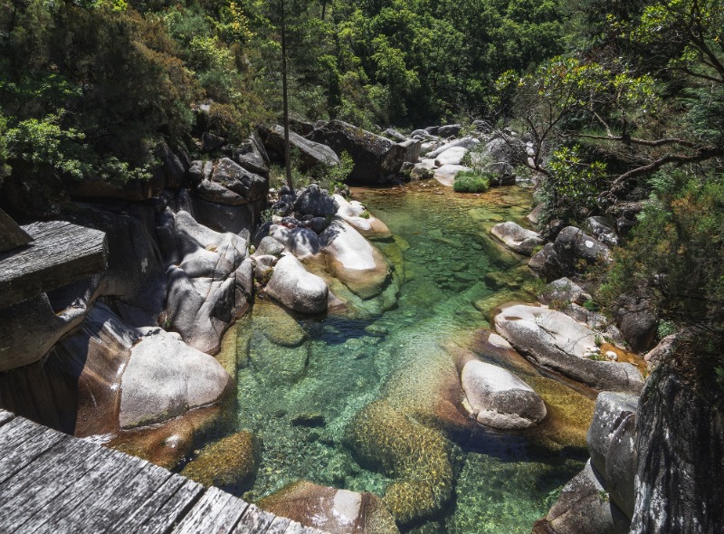 Crystal clear water