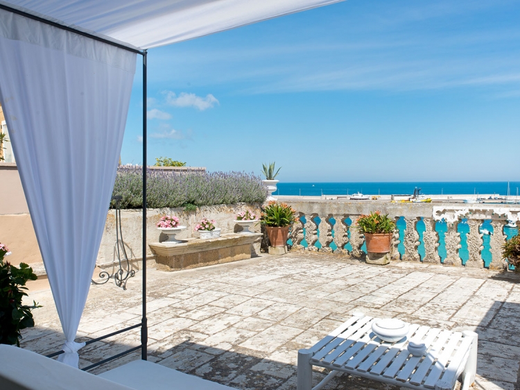 Sea view from terrace