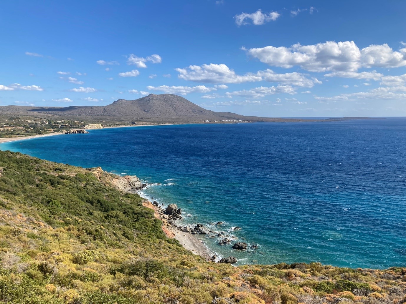 Bay where legend says Aphrodite rose from the sea