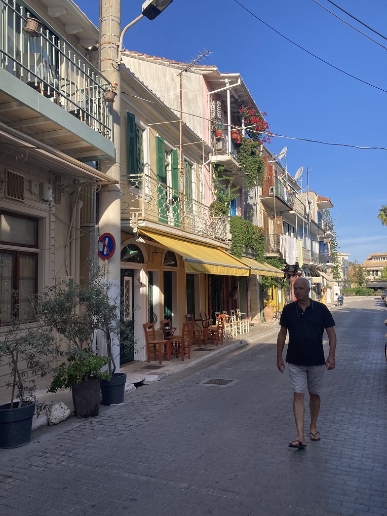 Exploring Lefkada town
